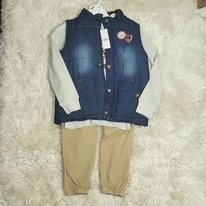 Brand new Macy's boys 3 piece set